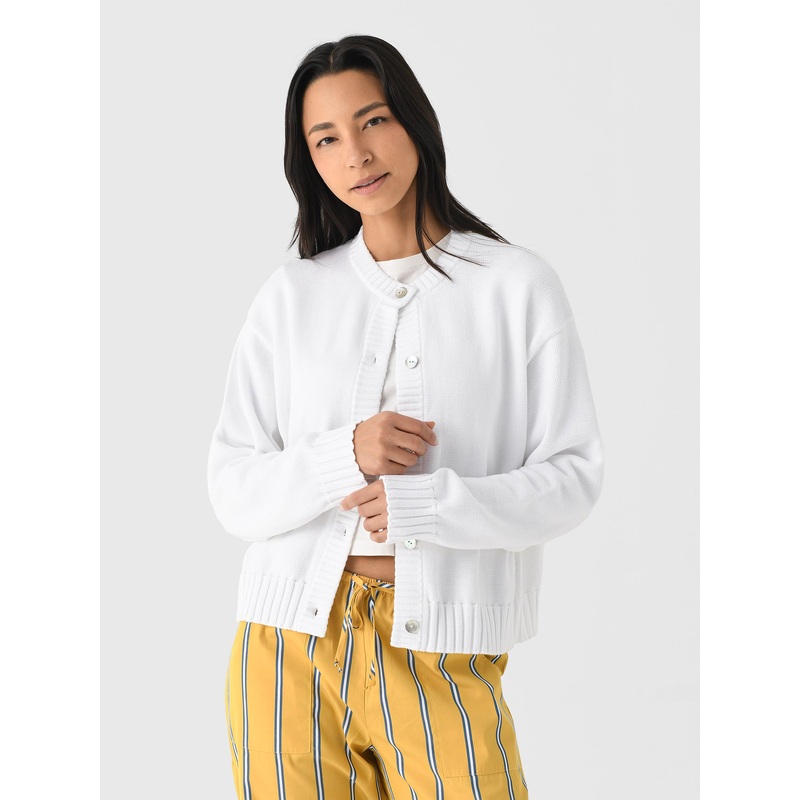 DONNI. Women’s The Cotton Knit Cardigan