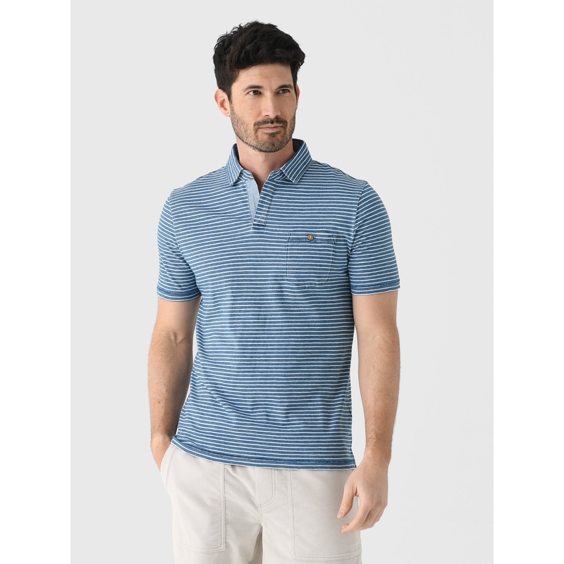 Johnnie-O Men’s Brandt Johnny Collar Cotton Polo