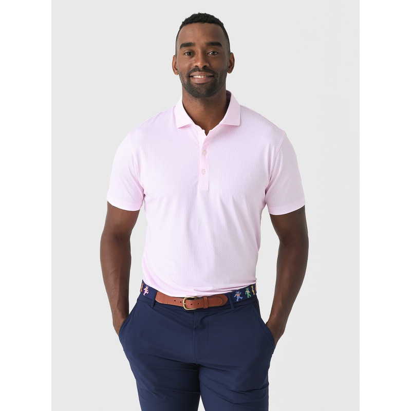 Johnnie-O Men’s Hex Performance Jersey Polo
