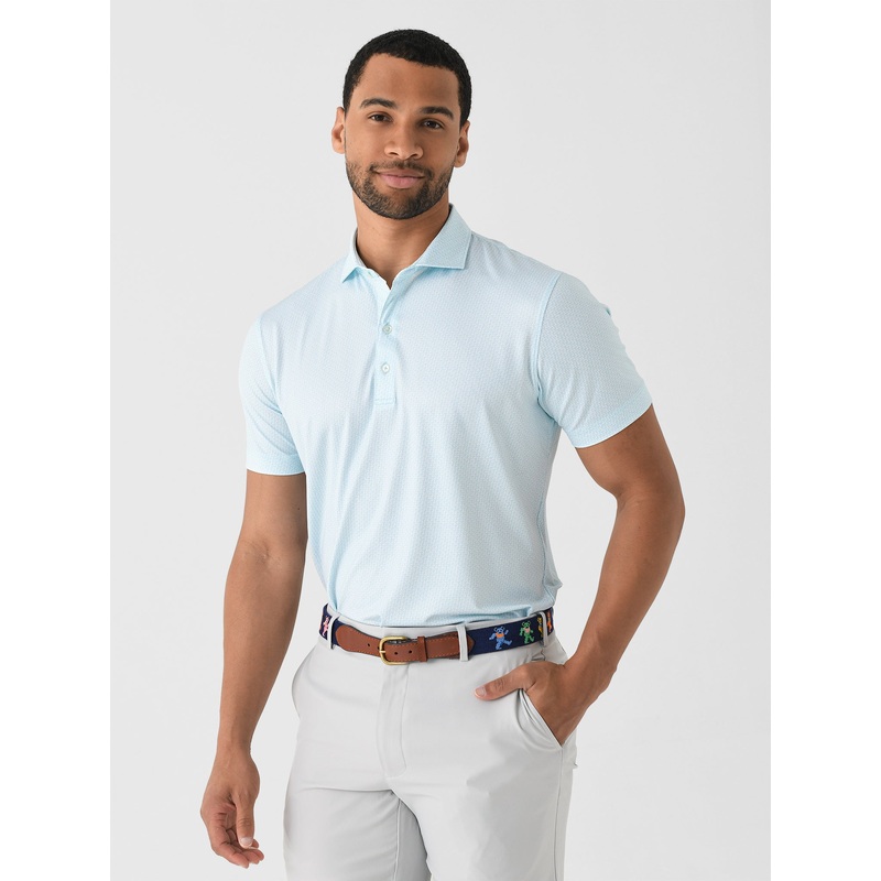 Johnnie-O Men’s Island Times Performance Jersey Polo
