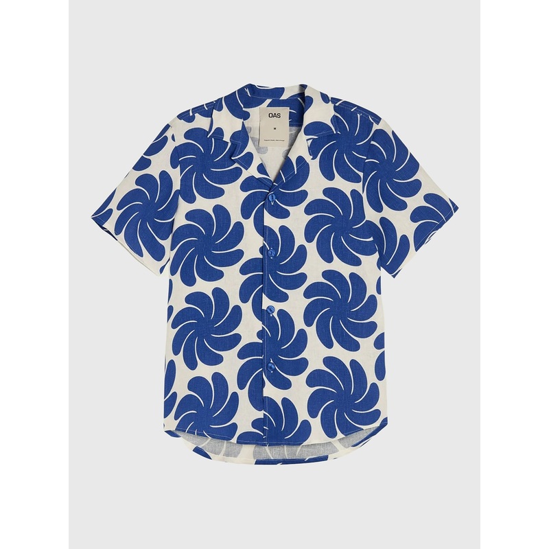OAS Men’s Nebula Cuba Linen Shirt