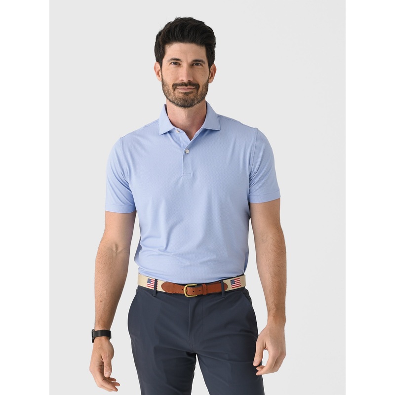 Peter Millar Crown Crafted Men’s Grovewood Performance Jersey Polo