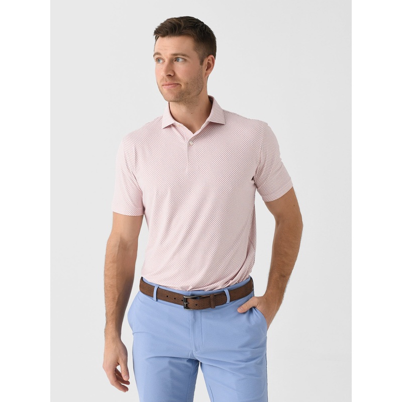 Peter Millar Crown Crafted Men’s Retro Performance Jersey Polo