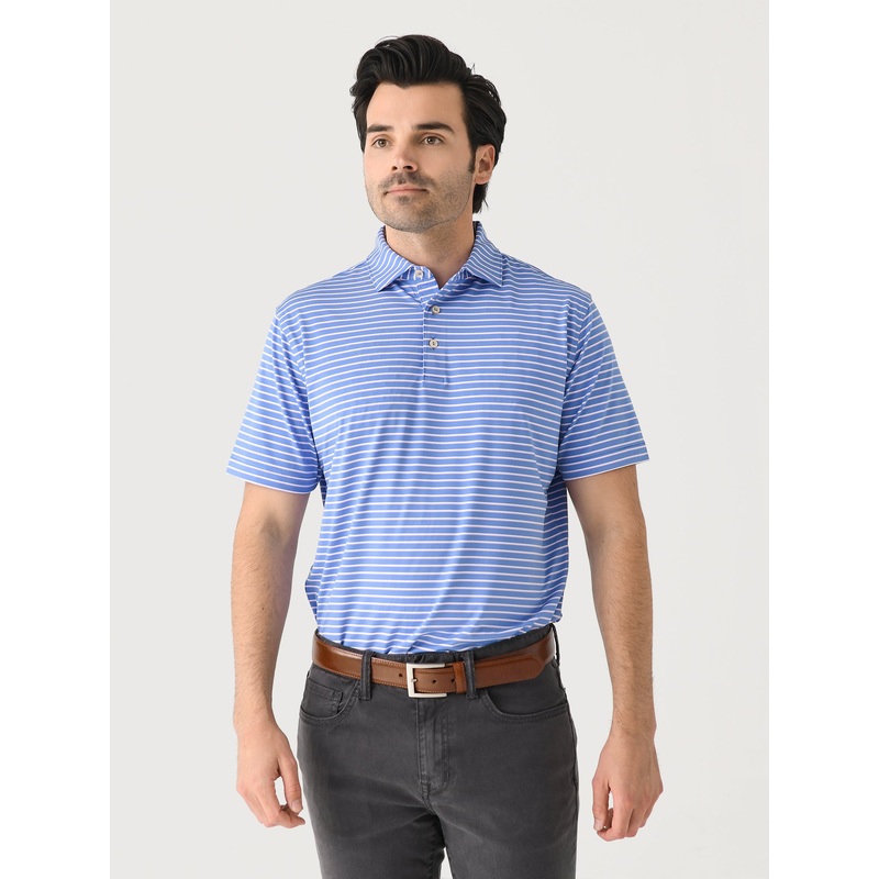 Peter Millar Crown Sport Men’s Dunnes Performance Jersey Polo