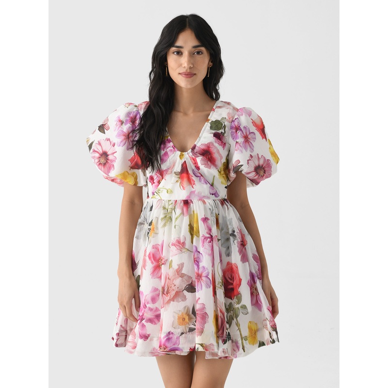 AJE Women’s Fleur Mini Dress|US0/AU4|US2/AU6|US4/AU8|US6/AU10|US8/AU12|US10/AU14|COLLAGE FLORAL