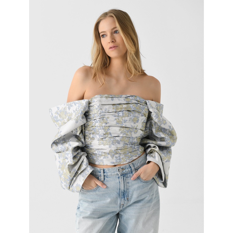 Anna Quan Women’s Melissa Top|US0/AU4|US2/AU6|US4/AU8|US6/AU10|US8/AU12|WATER LILIES