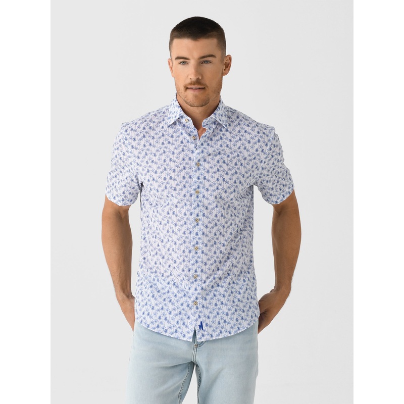 Johnnie-O Men’s Mendocino Hangin’ Out Knit Button-Down Shirt