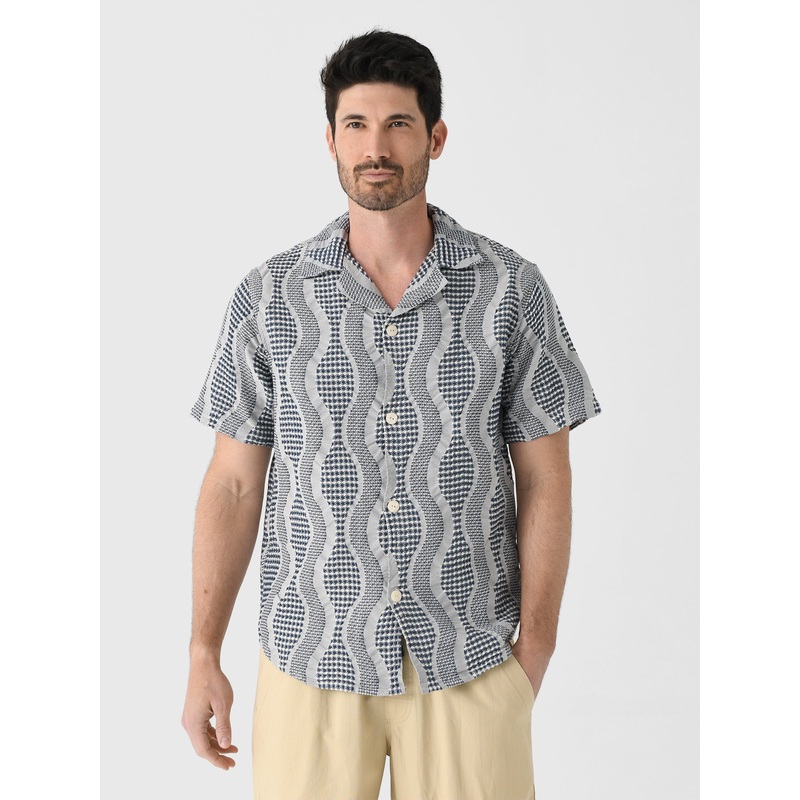 OAS Men’s Como Cuba Waffle Shirt