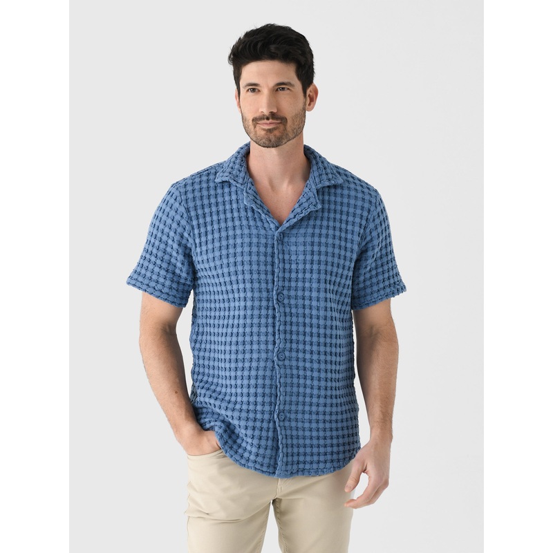 OAS Men’s Coronet Cuba Waffle Shirt