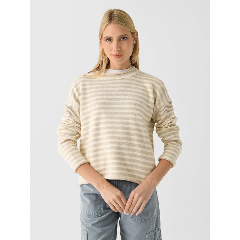Alex Mill Women’s Mariner Striped Rollneck Sweater