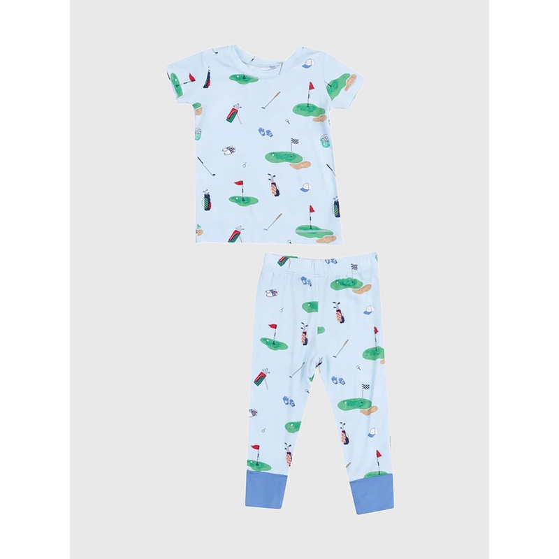Angel Dear Boys’ Golf Things Blue Lounge Wear Set