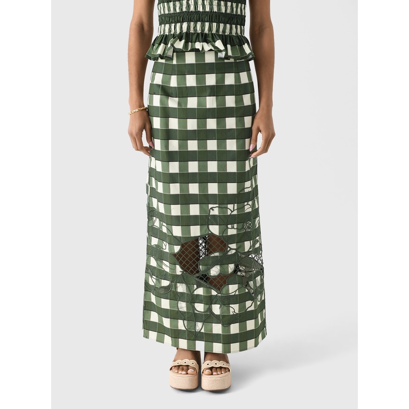 CLEA Women’s Esme Embroidered Skirt