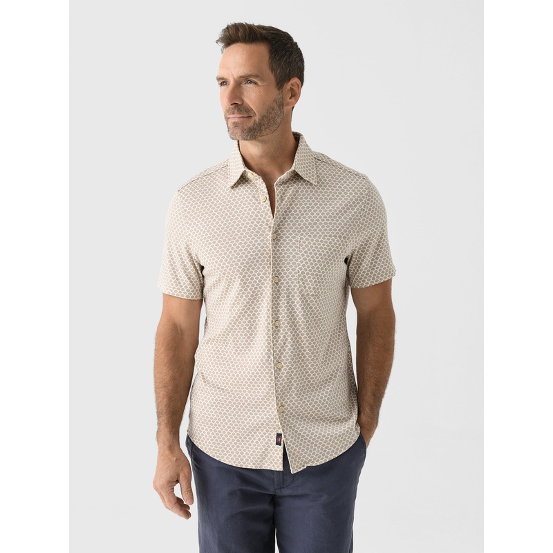 Faherty Brand Men’s Short-Sleeve Hermosa Shirt