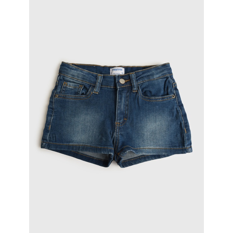Mayoral Girls’ Basic Denim Short