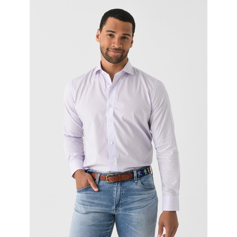 Peter Millar Crown Crafted Men’s Capri Cotton Sport Shirt