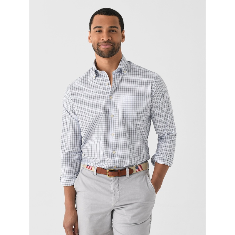 Peter Millar Crown Men’s Hamilton Performance Twill Sport Shirt