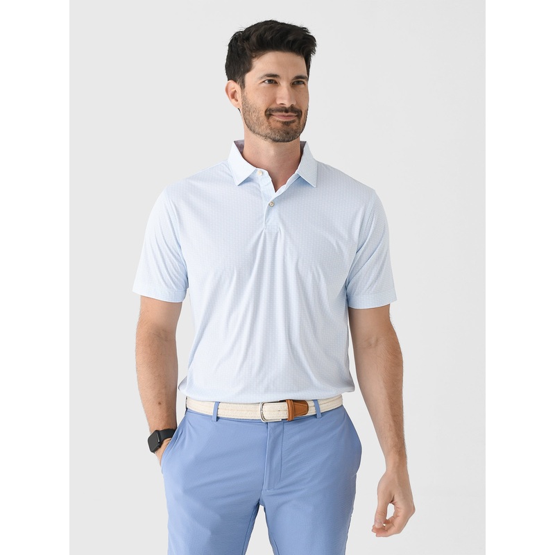 Peter Millar Crown Sport Men’s Featherweight Rays For Days Polo