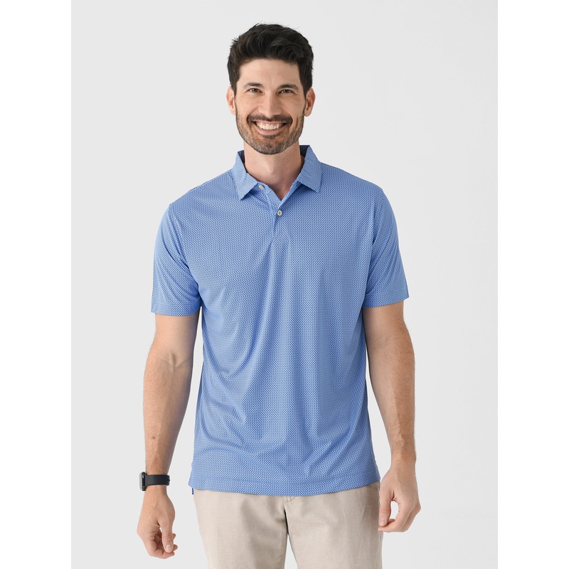 Peter Millar Crown Sport Men’s Featherweight Seahorse Polo