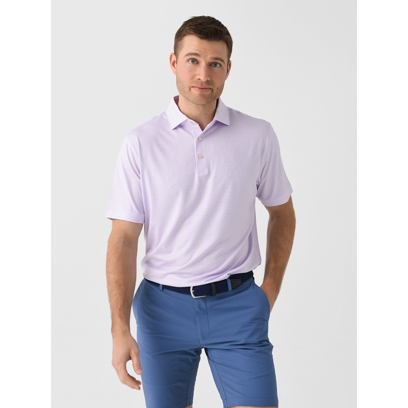 Peter Millar Crown Sport Men’s Orbit Performance Jersey Polo
