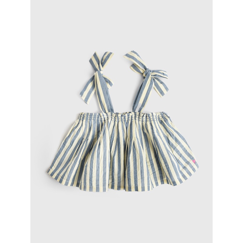 Pink Chicken Girls’ Casey Top|2Y|3Y|4Y|5Y|6Y|7Y|8Y|10Y|BLUE STRIPE