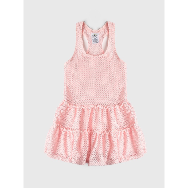 Shade Critters Girls’ Crochet Tank Cover-Up Dress