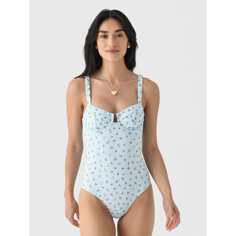 Solid + Striped Women’s Verona One-Piece Swimsuit