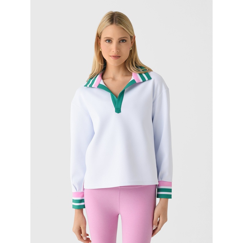 Addison Bay Women’s Easy Rugby Sweatshirt