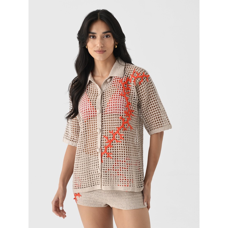 My Beachy Side Women’s Atlas Hand-Crochet Cardigan