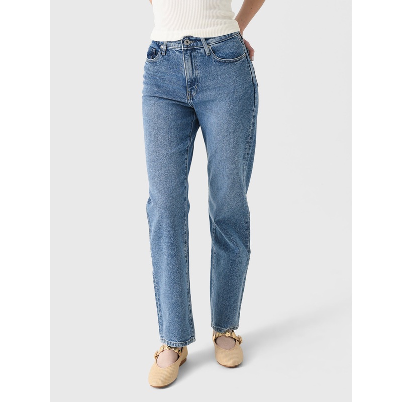 Outland Denim Women’s Zoe High Rise Straight Jean