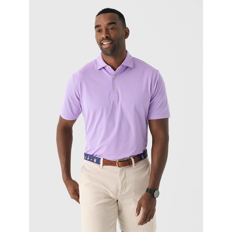 Peter Millar Crown Sport Men’s Candor Performance Mesh Polo