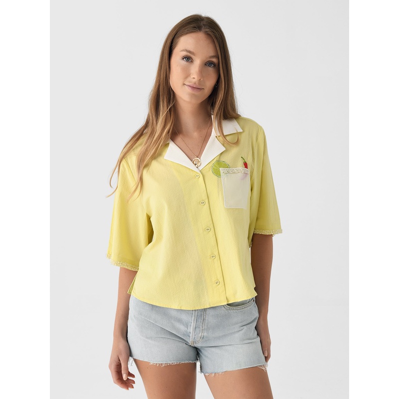 Tombolo Women’s Extra Spicy Relaxed Crop Top