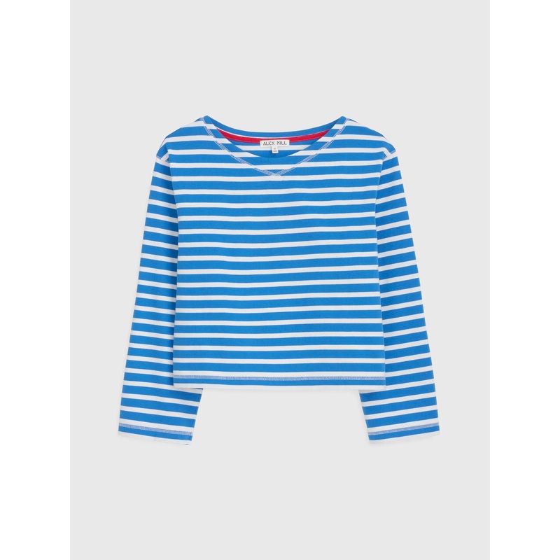 Alex Mill Women’s Marseille Striped Boatneck Tee