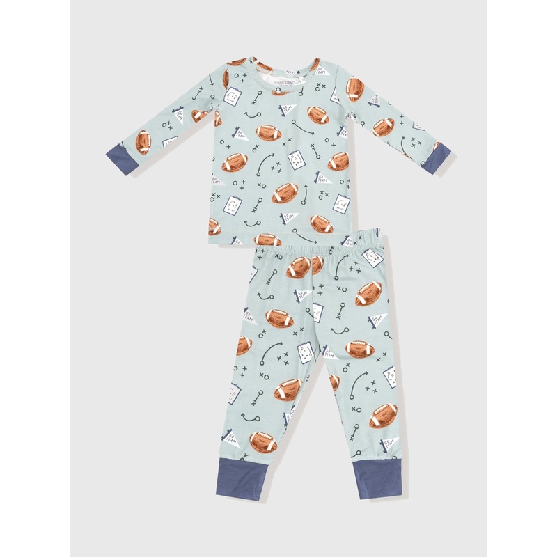 Angel Dear Boys’ Touchdown Time Long Sleeve Lounge Wear Set