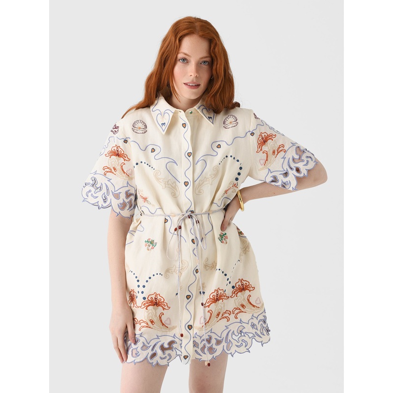 Antipodean Women’s Matchmakers Yoke Shirt Dress