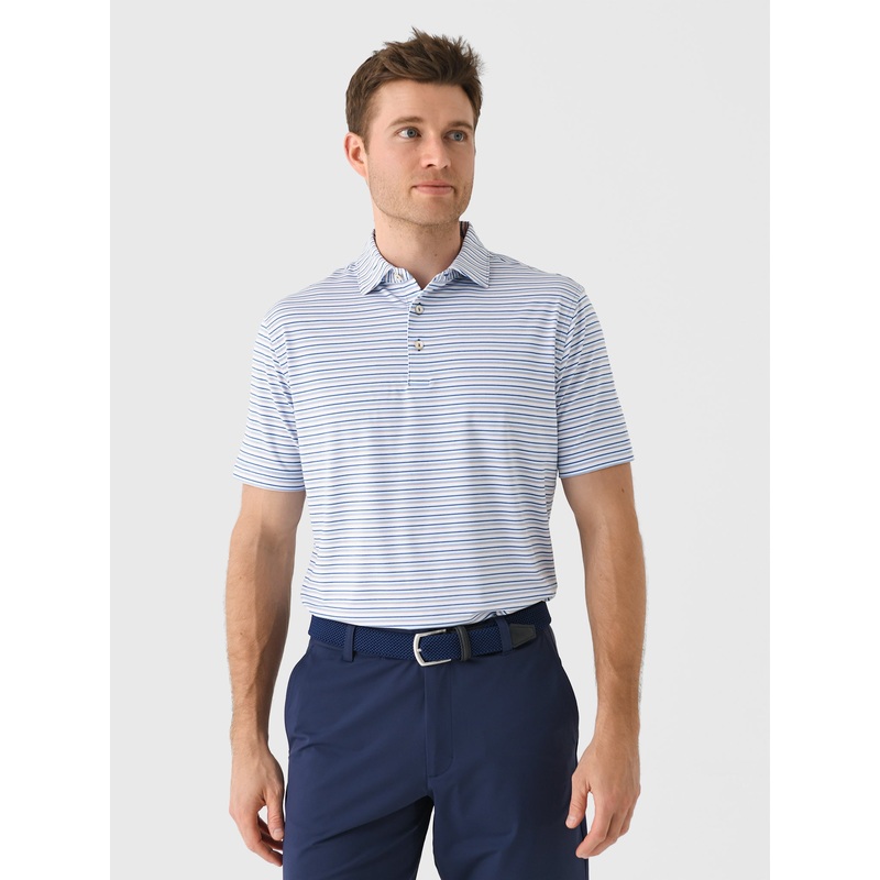 Peter Millar Crown Sport Men’s Avent Performance Jersey Polo