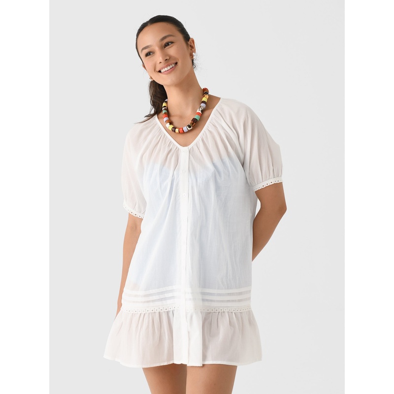 Sitano Women’s Verano Dress|XS|S|M|L|WHITE