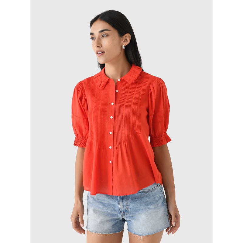 Trovata Women’s Jess Blouse|XS|S|M|L|TOMATO