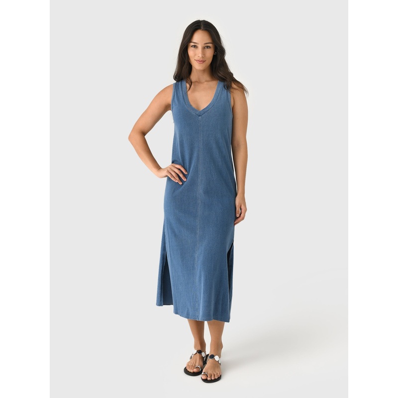Z Supply Women’s Palisades Jersey Denim Dress