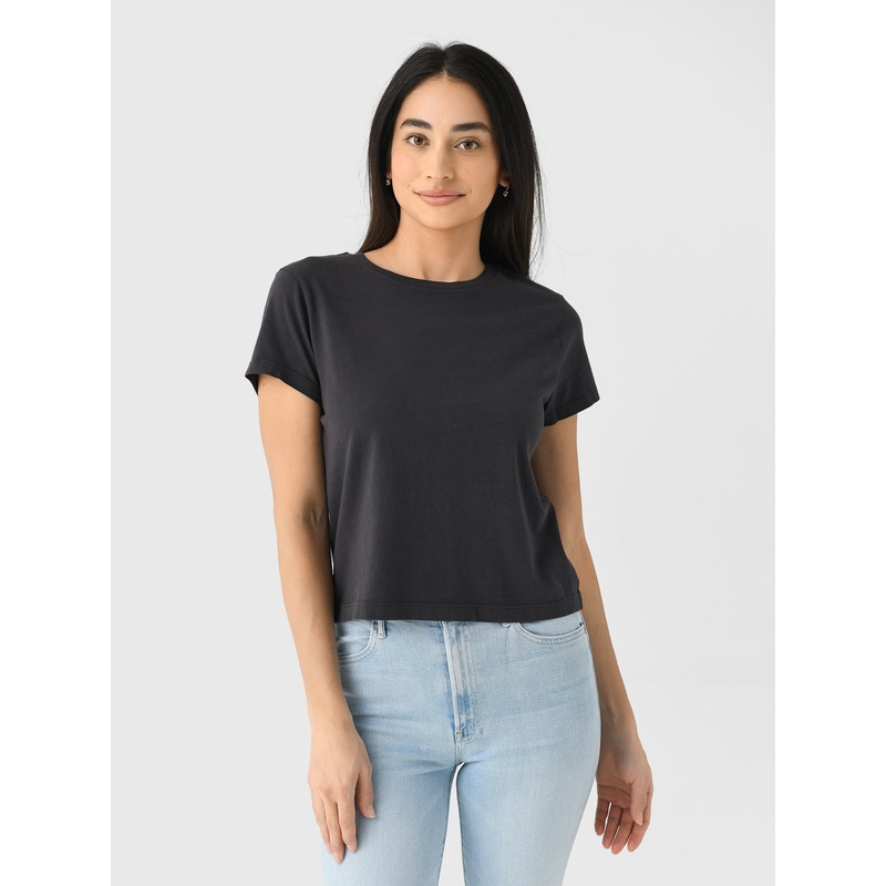 Agolde Women’s Adine Tee|XS|S|M|L|XL|TOMATO|BLACK|BRICK|COSMOS|ROOT|ROSEWATER|SHADE|STORM|WHITE|WHITE ASH