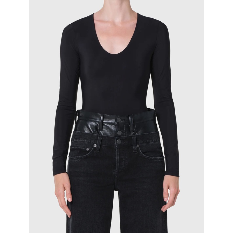 Agolde Women’s Clem Bodysuit|XS|S|M|L|BLACK