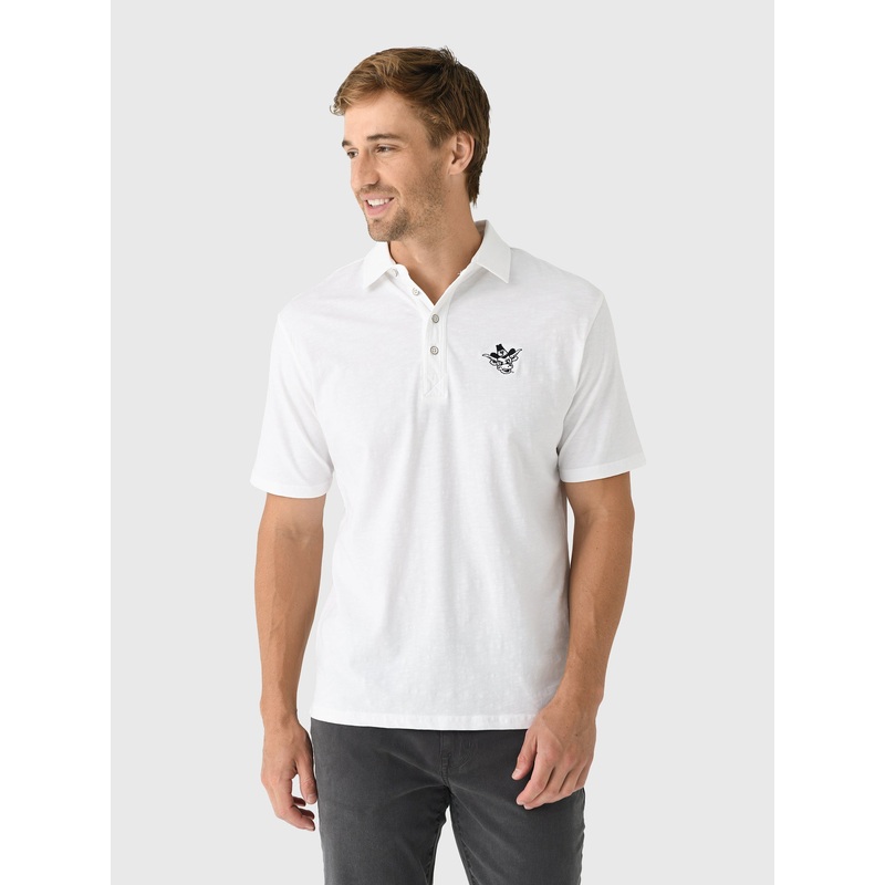 Johnnie-O Men’s Collegiate Coastal Wash Original 4-Button Polo