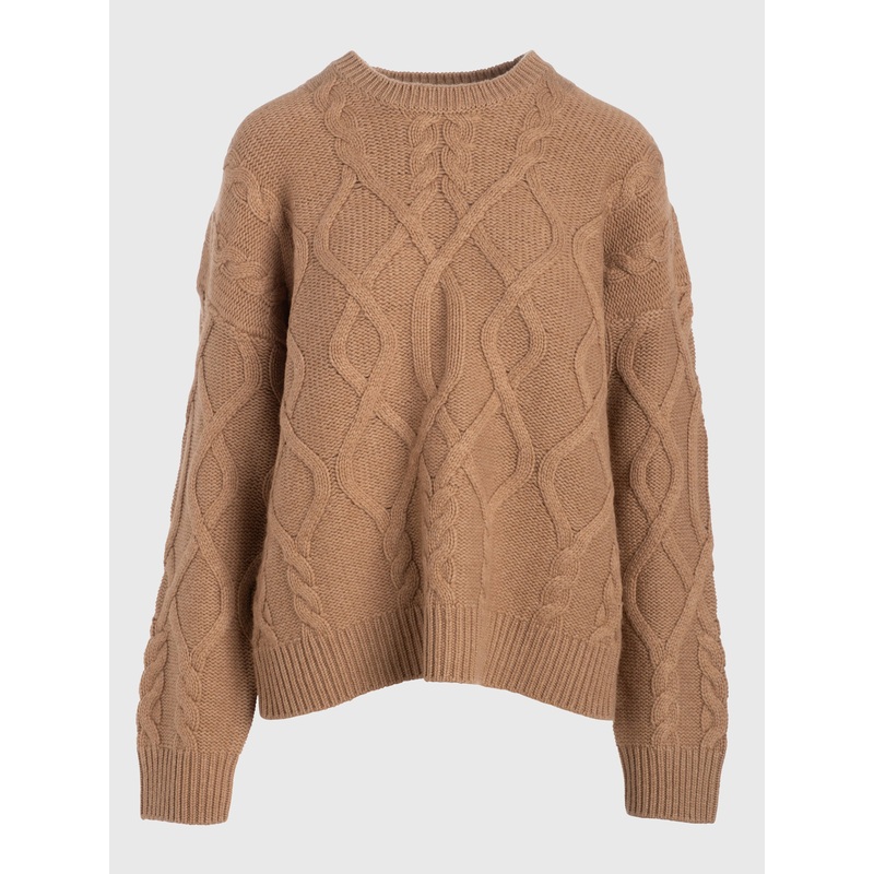 Naadam Cashmere Women’s Ultra Luxe Cashmino Cable Crewneck Sweater