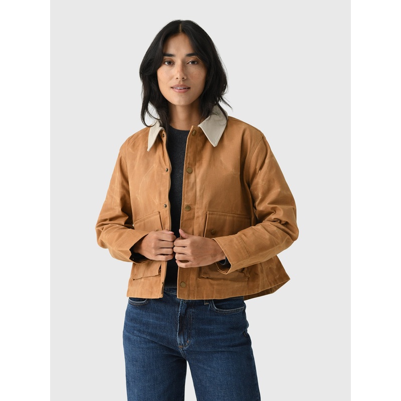 The Great Women’s The Waxed Swingy Jacket
