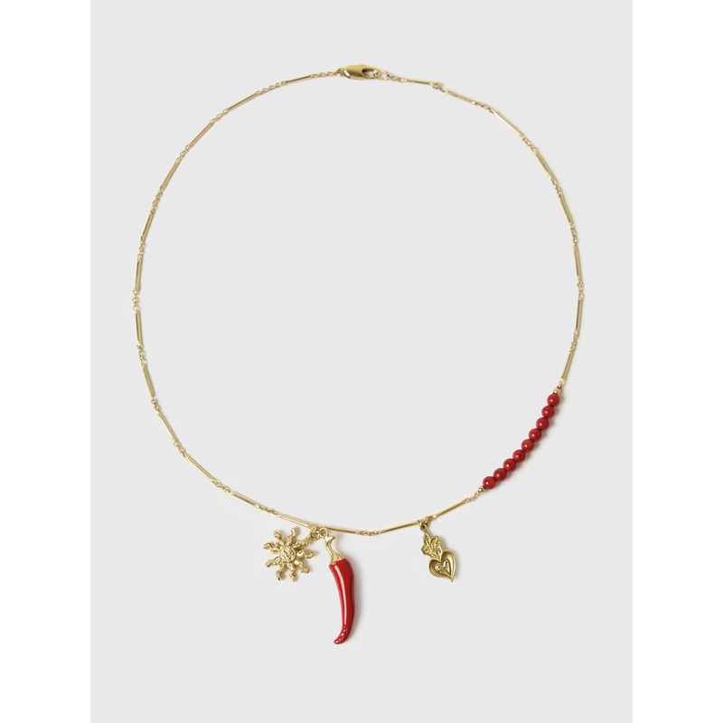 Alemais Encanto Fine Chilli Necklace