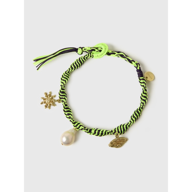 Alemais Encanto Green Charm Bracelet