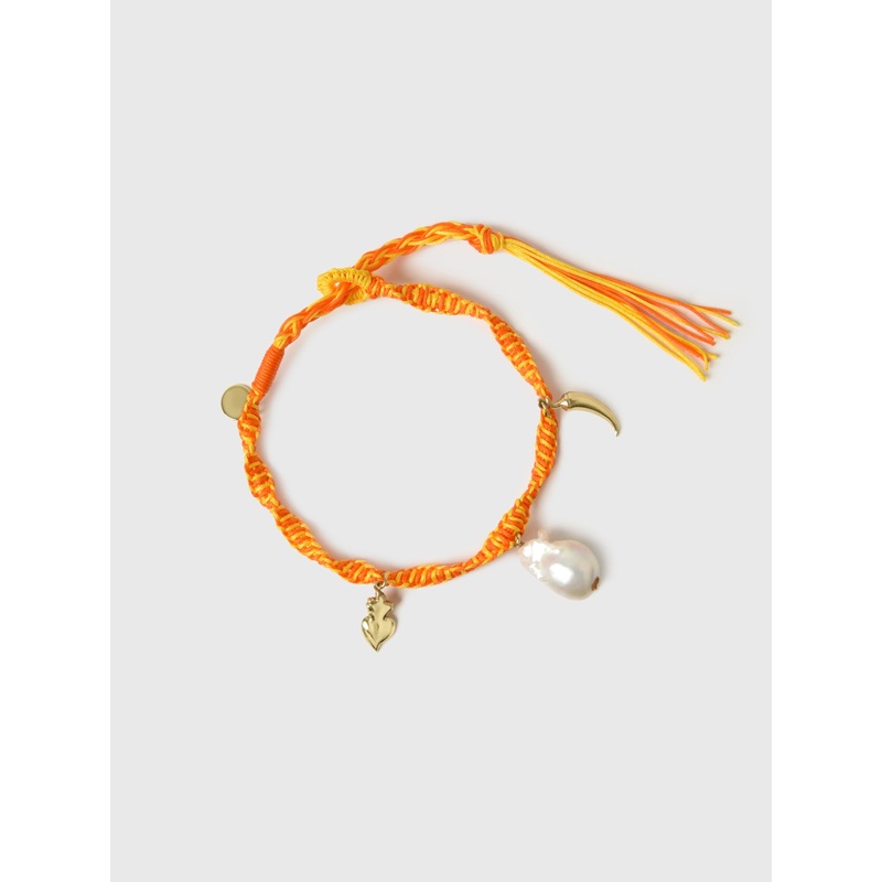 Alemais Encanto Orange Charm Bracelet