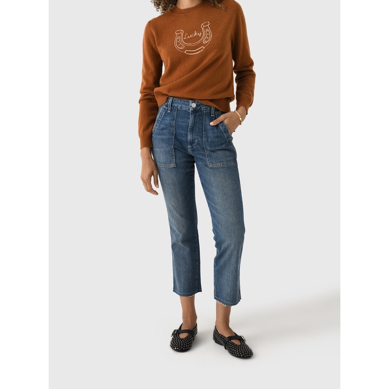 AMO Women’s Easy Army Trouser|23|24|25|26|27|28|29|30|31|32|GRACEFUL