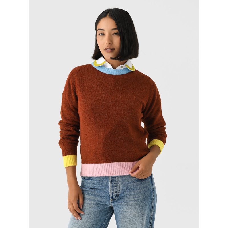 Dr Bloom Women’s Moss Sweater|SM|ML|MARRON