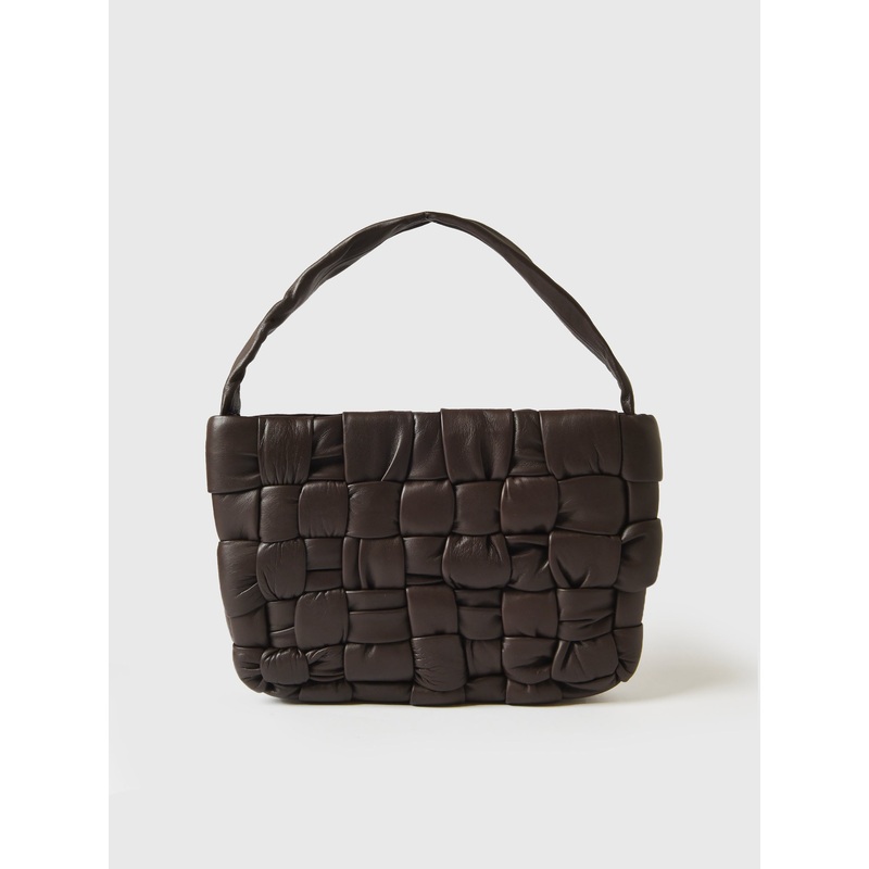 St. Agni Textured Mini Woven Tote