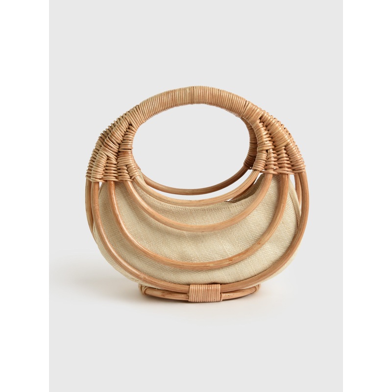Aranaz Curba Mini Handbag|O/S|NATURAL